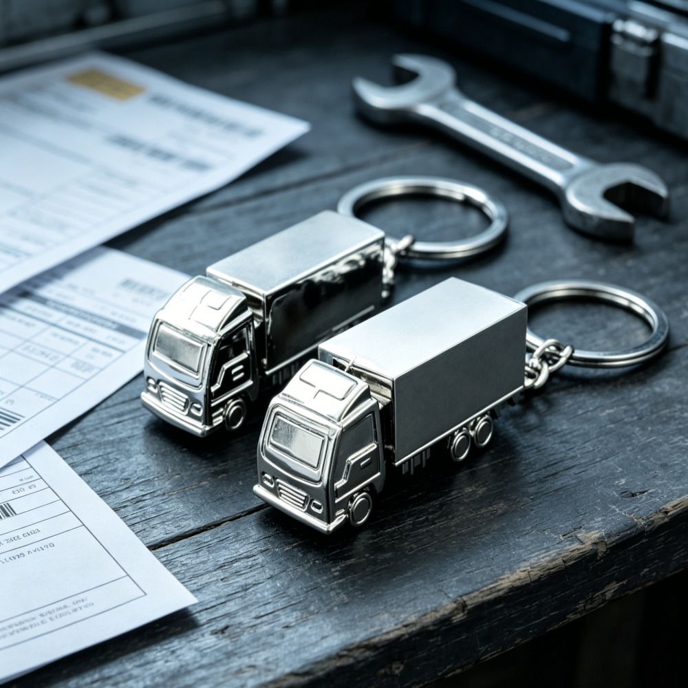 Men'S Accessories Best - Creative Metal Truck Lorry Keychain Cute