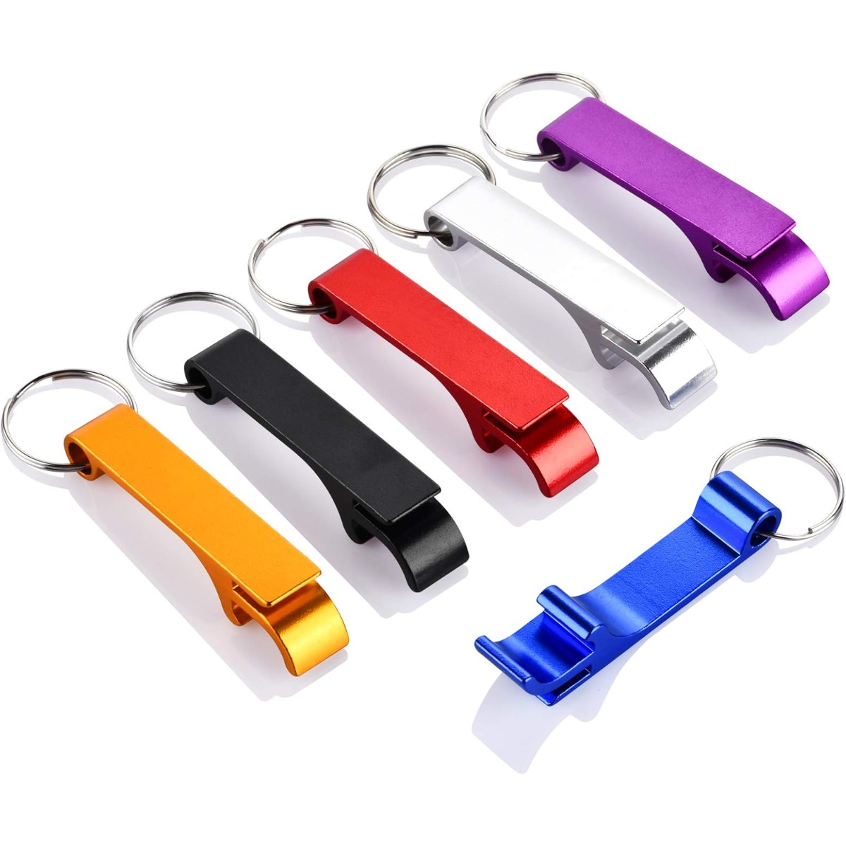 Men'S Accessories Go Outdoors - 6 Pieces Colorful Metal Keychain Bottle