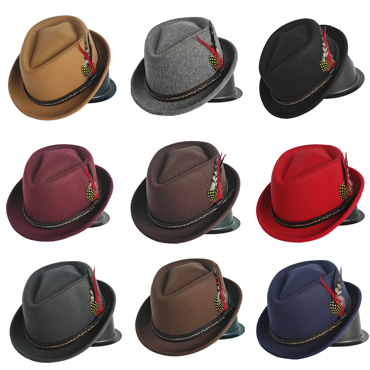 Men'S Accessories Go Outdoors - Trendy Fedora Hat for Women Men