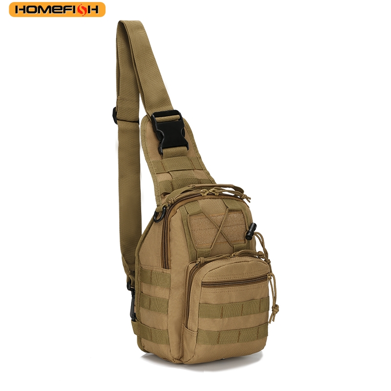 Men Accessories For Travel - HOMEFISH Tactical Chest Bag for Men