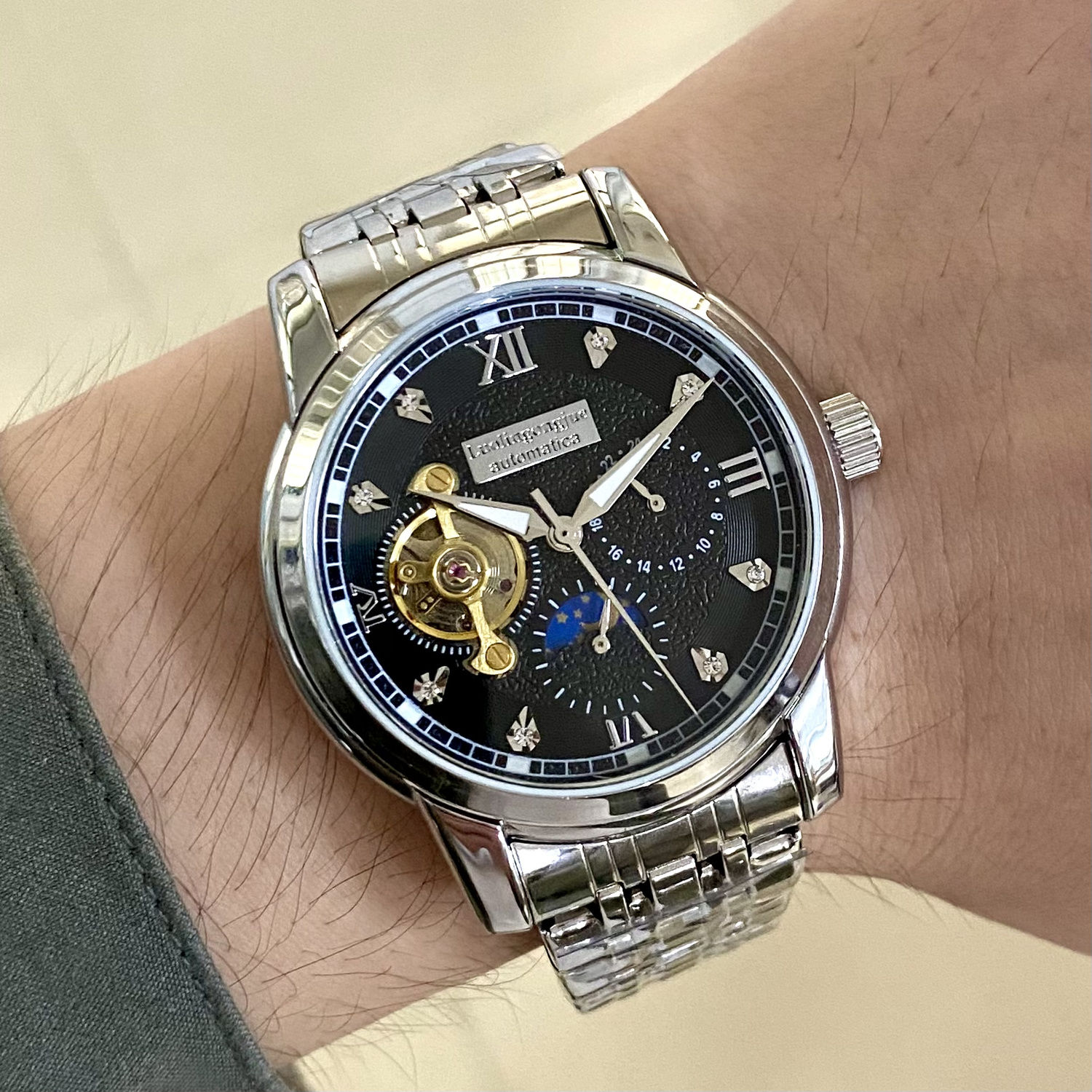 Men Accessories Aesthetic - Authentic Fully Automatic Pure Mechanical Watch,