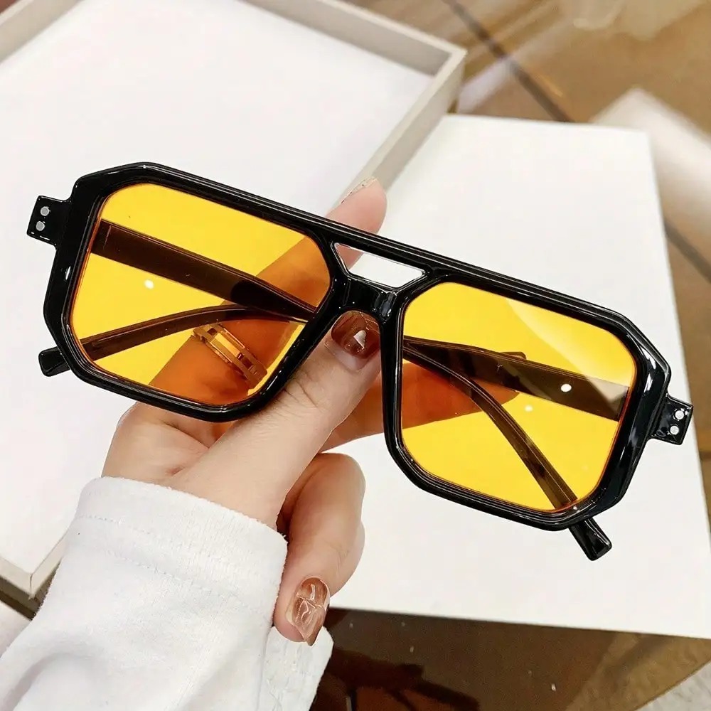 One Pair Of Neutral Square Ret - Men Accessories Aesthetic avaliação e preço