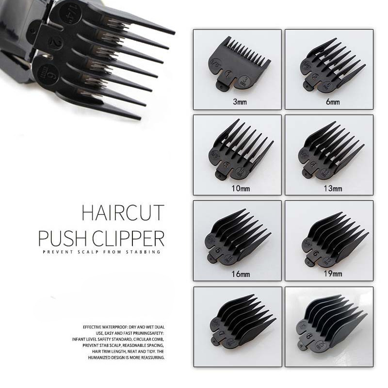 8 Grids Sizes Men Hair Clipper - Men Accessories Guide avaliação e preço