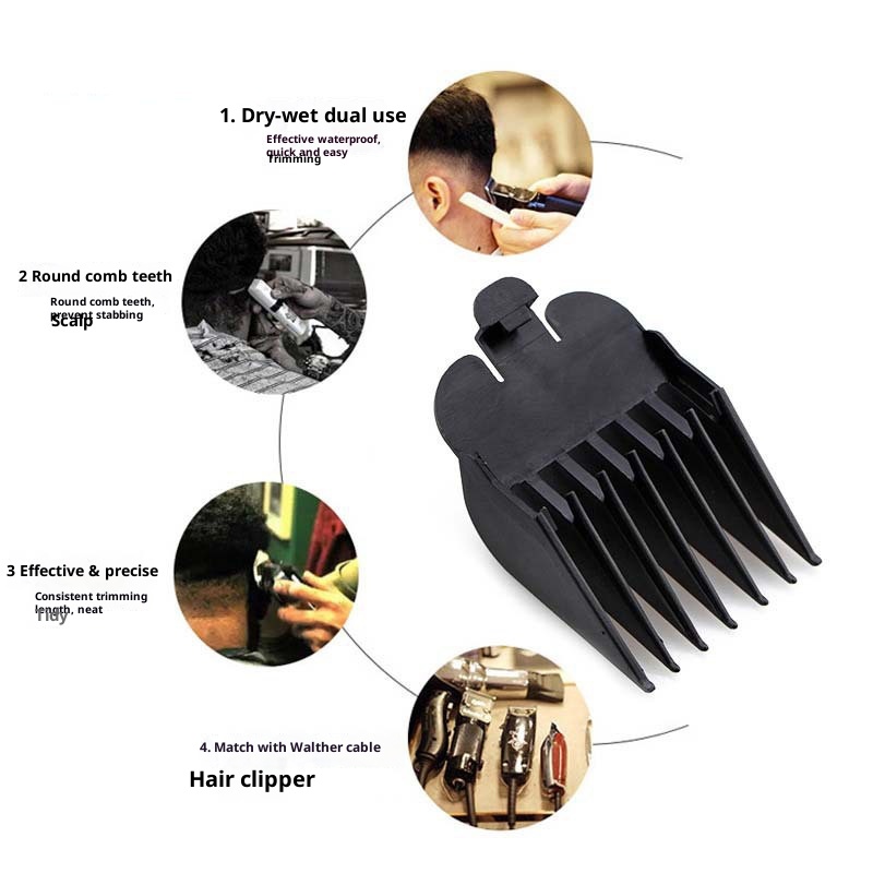8 Grids Sizes Men Hair Clipper - Men Accessories Guide avaliação e preço