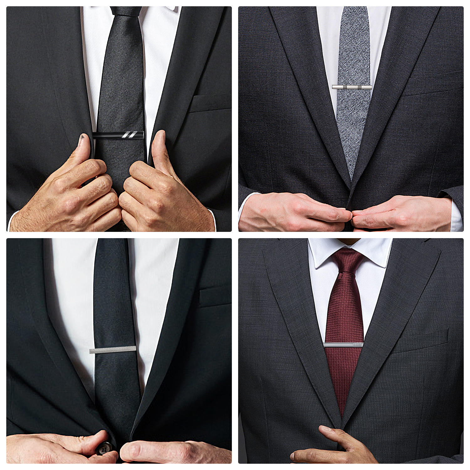Tie Clip For Men Business Part - Cufflink Box Set avaliação e preço