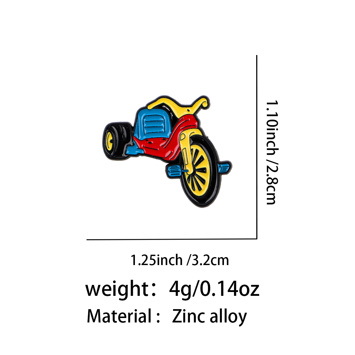 Retro Bicycle Enamel Pin Vinta - Lapel Pin Enamel avaliação e preço