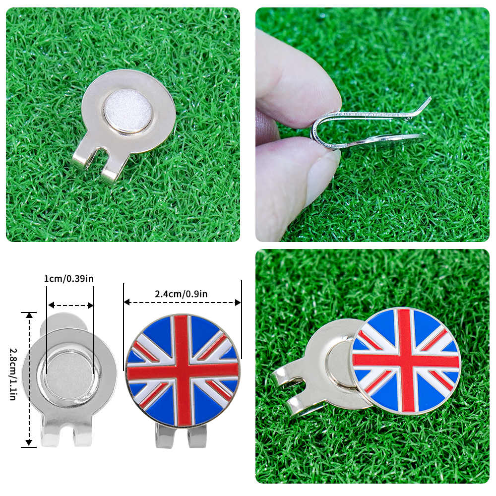 Caiton 4Pcs Golf Hat Clips Mag - Men'S Accessories Uk avaliação e preço