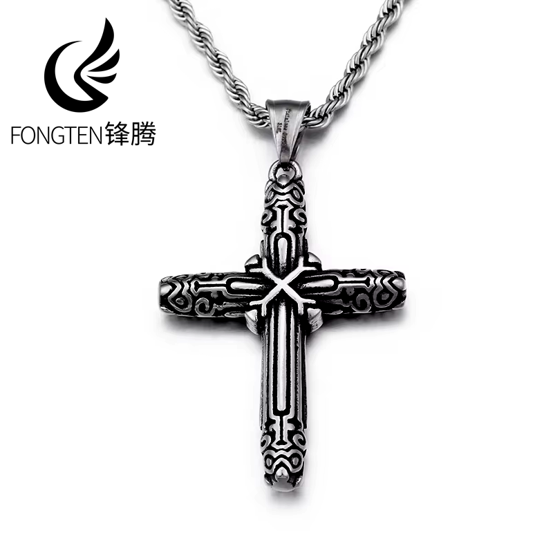 Fongten Retro Cross Blessing P - Men Accessories Singapore avaliação e preço