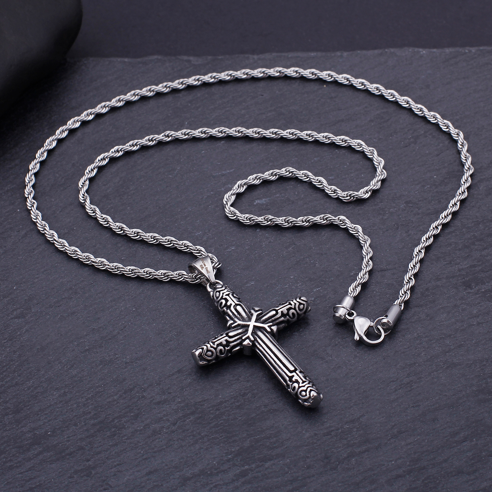 Fongten Retro Cross Blessing P - Men Accessories Singapore avaliação e preço