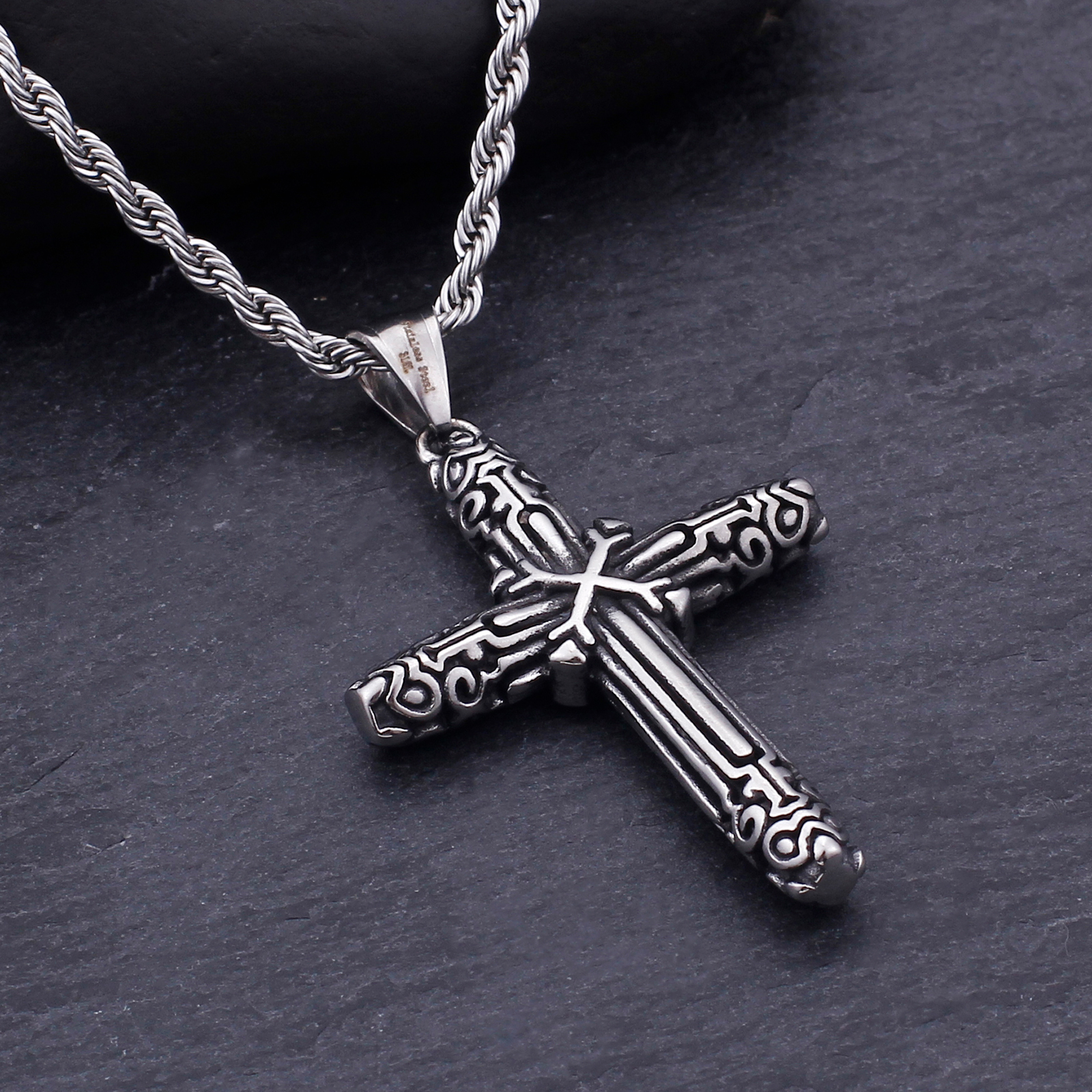 Fongten Retro Cross Blessing P - Men Accessories Singapore avaliação e preço