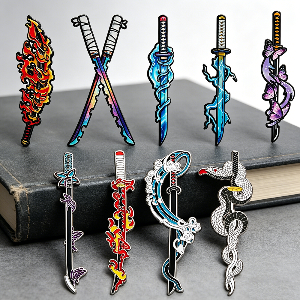 Demon Slayer Nichirin Sword En - Lapel Pin Enamel avaliação e preço