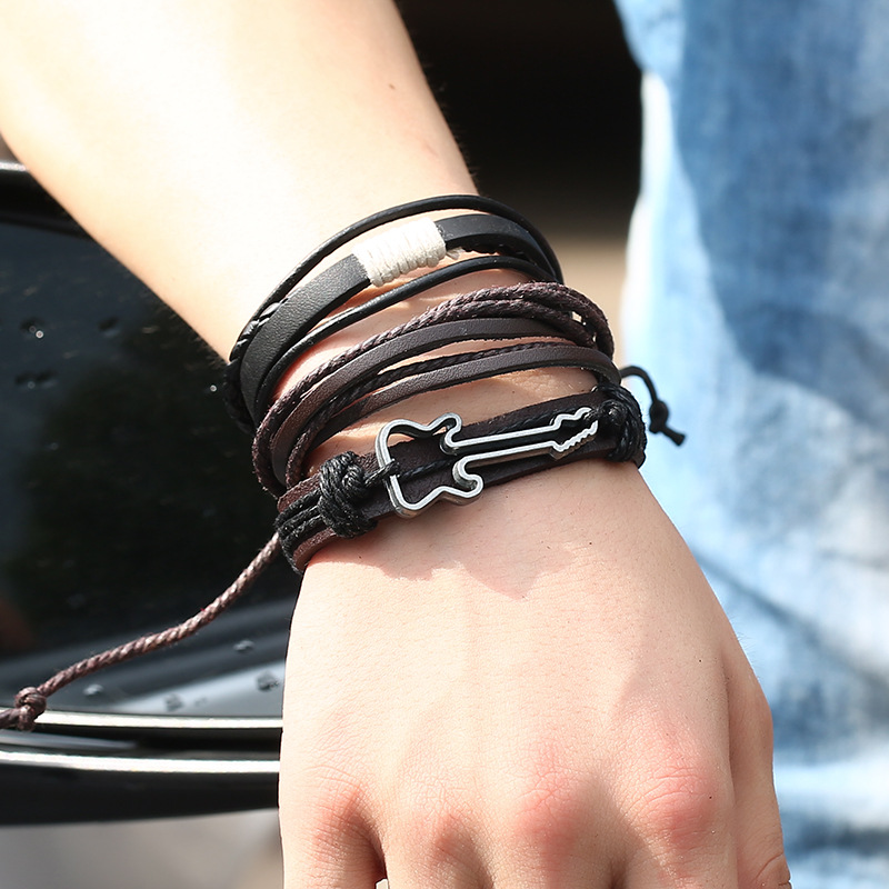 Hip-hop rock jewelry bracelets - Men Accessories Singapore avaliação e preço