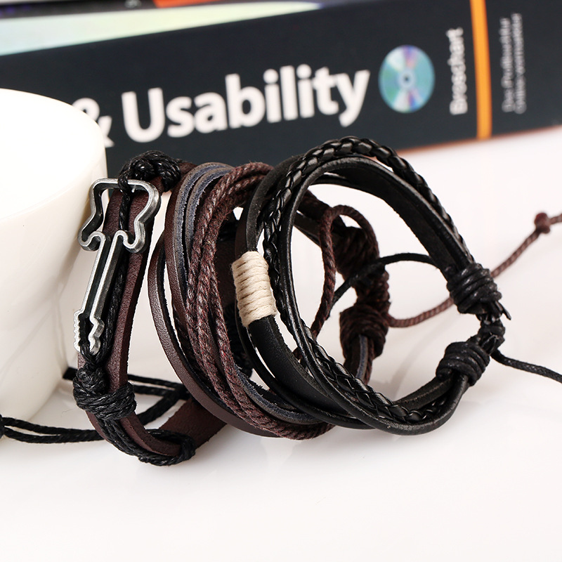 Hip-hop rock jewelry bracelets - Men Accessories Singapore avaliação e preço