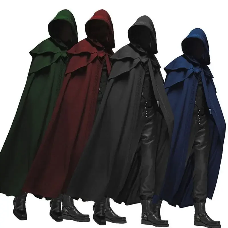 Medieval Vintage Hooded Black  - Men Accessories Style avaliação e preço