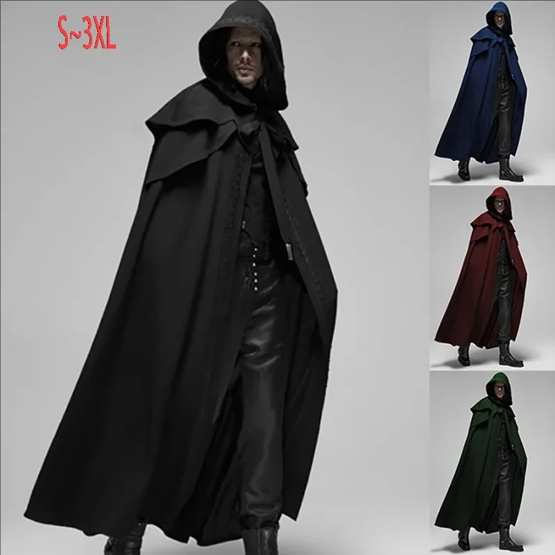 Medieval Vintage Hooded Black  - Men Accessories Style avaliação e preço