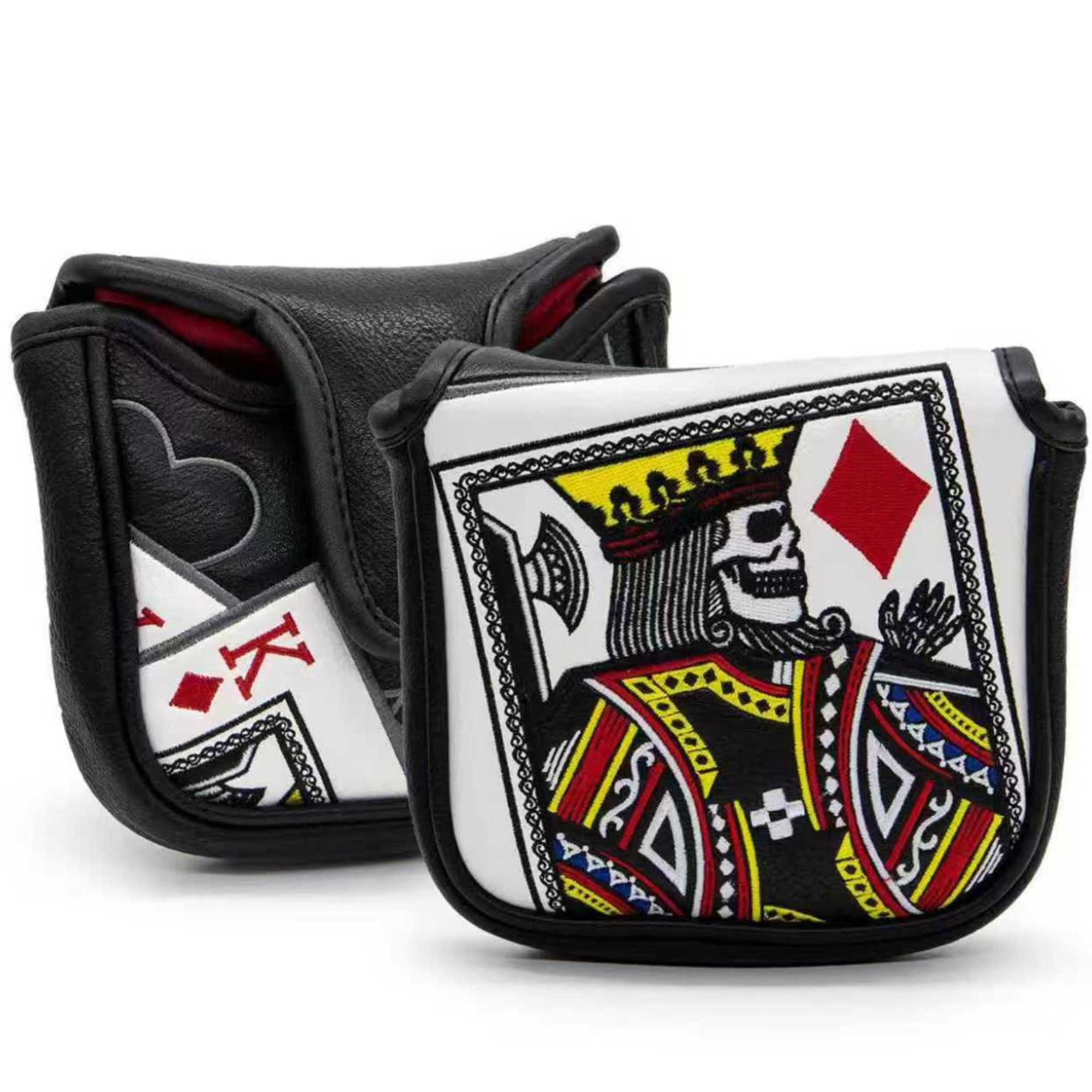 King Of Hearts Embroidered Mal - Men Accessories Style avaliação e preço