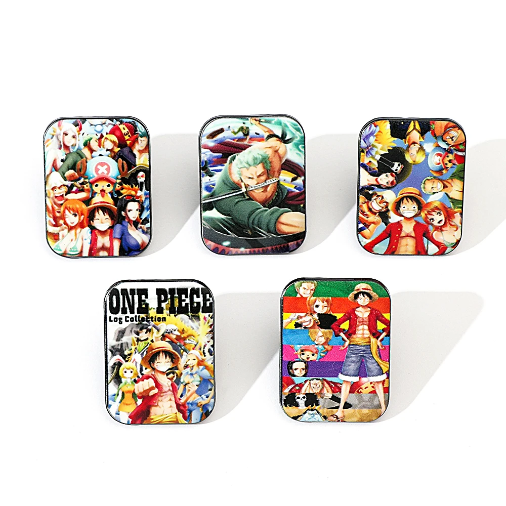 5 Pcs Creative Anime Brooch Un - Lapel Pin Enamel avaliação e preço