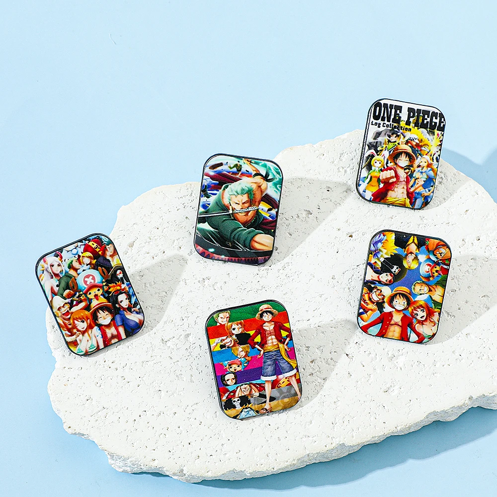 5 Pcs Creative Anime Brooch Un - Lapel Pin Enamel avaliação e preço