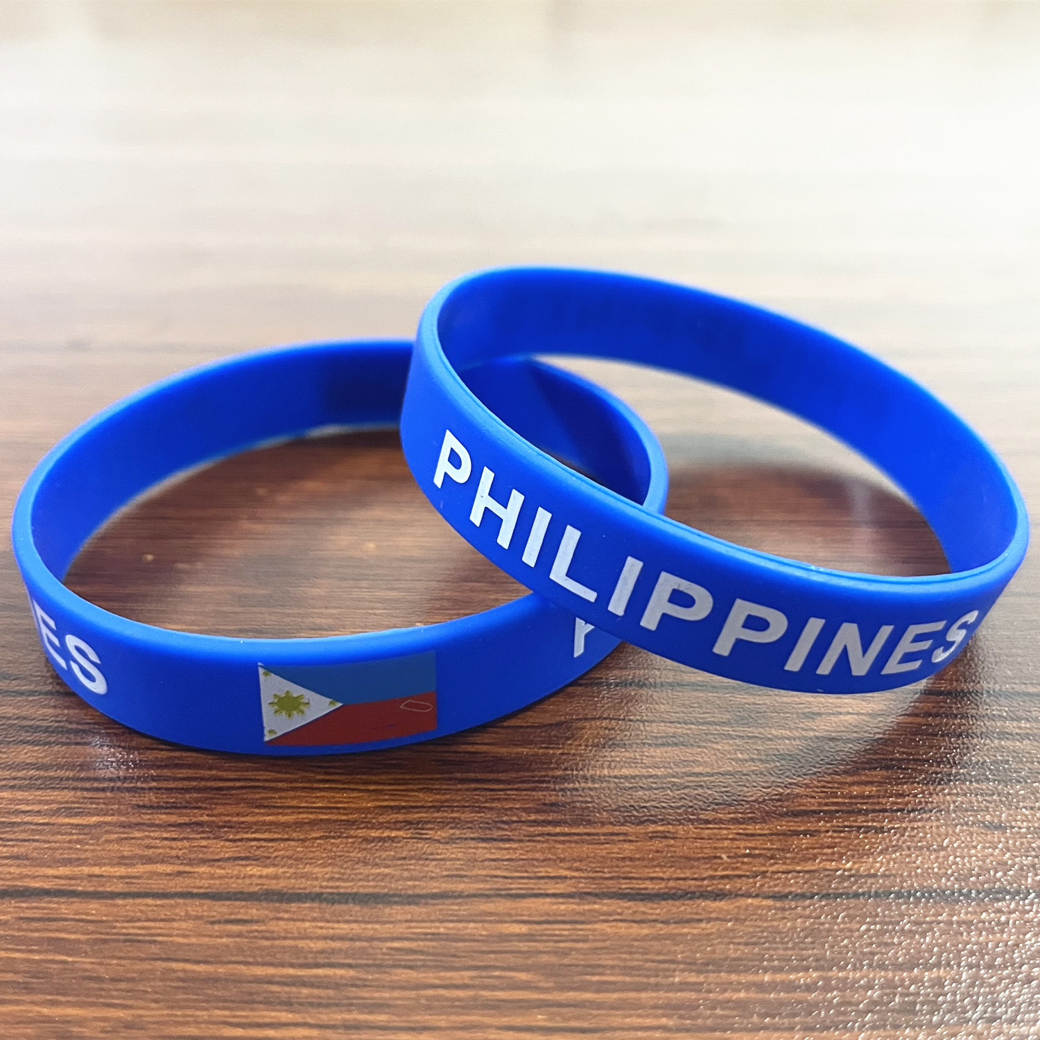 2pcs Philippines Flag Silicone - Men'S Accessories Philippines avaliação e preço