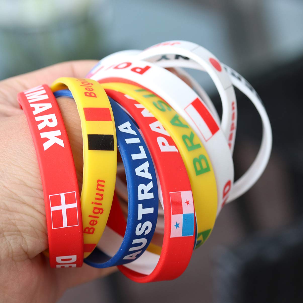 2pcs Philippines Flag Silicone - Men'S Accessories Philippines avaliação e preço