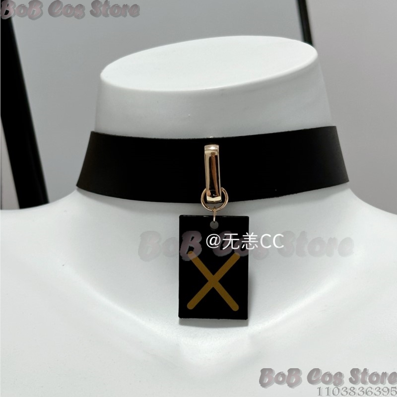 9S Choker Game Nie Cosplay Cos - Men Accessories Necklace avaliação e preço