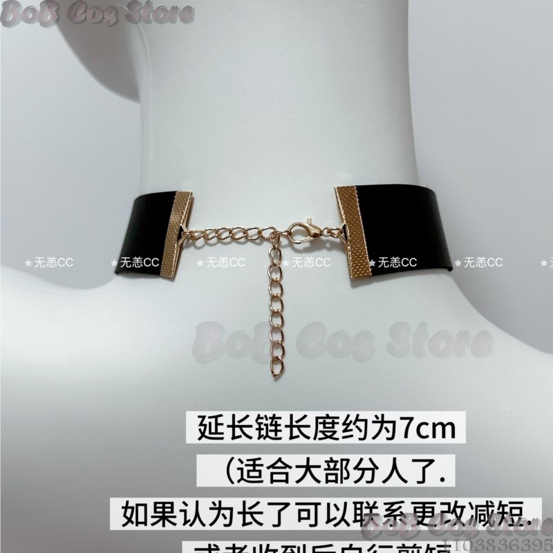 9S Choker Game Nie Cosplay Cos - Men Accessories Necklace avaliação e preço