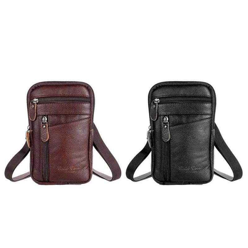 Men Genuine Leather Bag Vertic - Men Accessories For Travel avaliação e preço