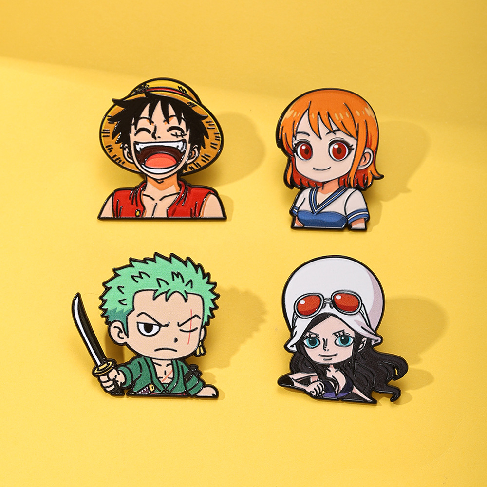 Luffy Solon Robina Nami Anime  - Lapel Pin Enamel avaliação e preço