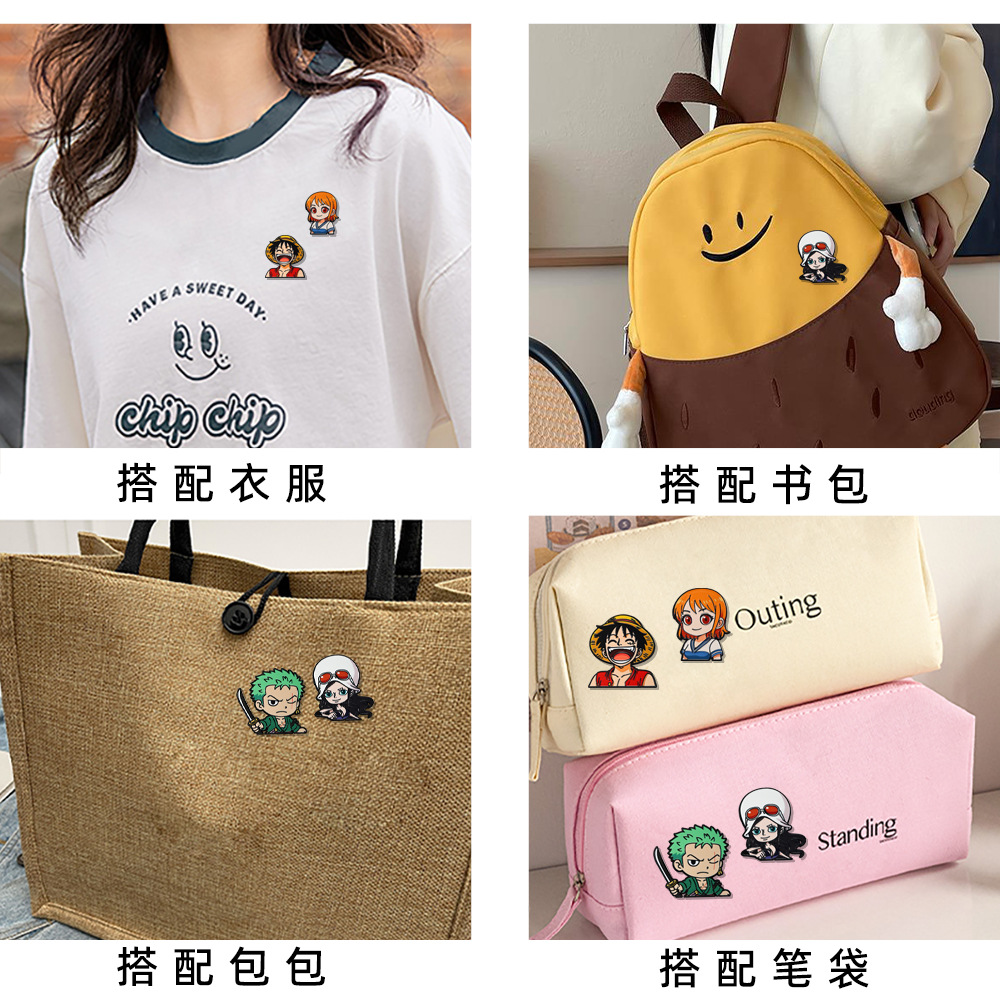 Luffy Solon Robina Nami Anime  - Lapel Pin Enamel avaliação e preço