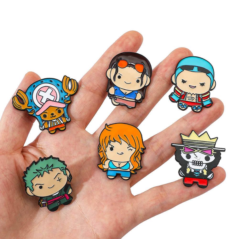 9 Pcs Creative Cartoon Brooch  - Lapel Pin Enamel avaliação e preço