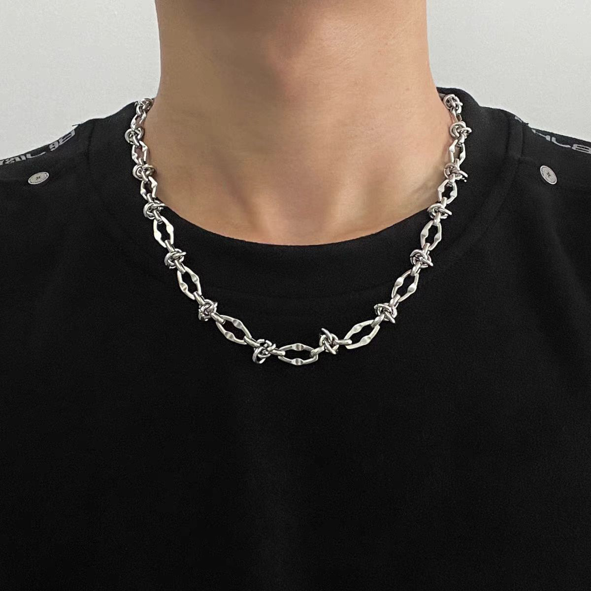 ASONSTEEL 8mm Width Chain Neck - Men Accessories Singapore avaliação e preço