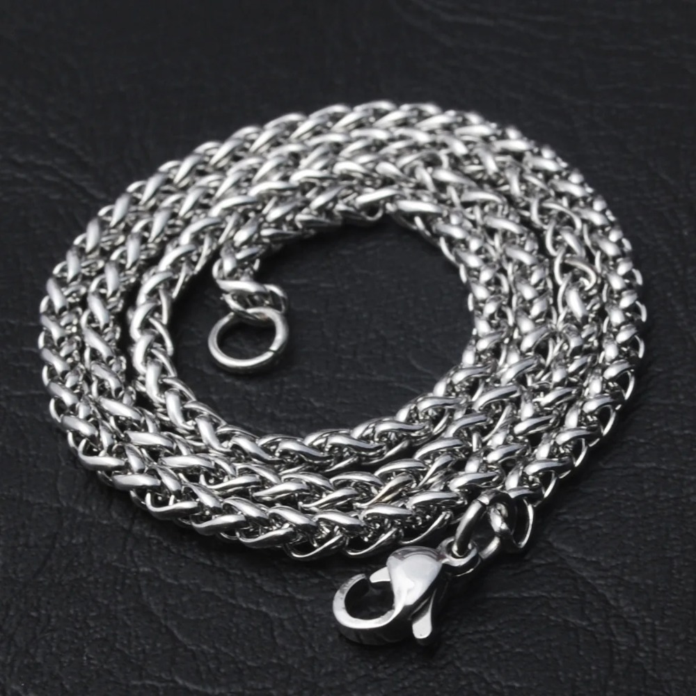 3MM Thick STAINLESS STEEL TWIS - Men Accessories Singapore avaliação e preço