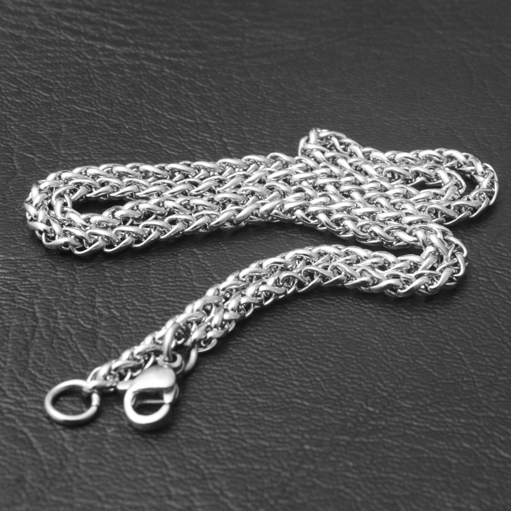 3MM Thick STAINLESS STEEL TWIS - Men Accessories Singapore avaliação e preço