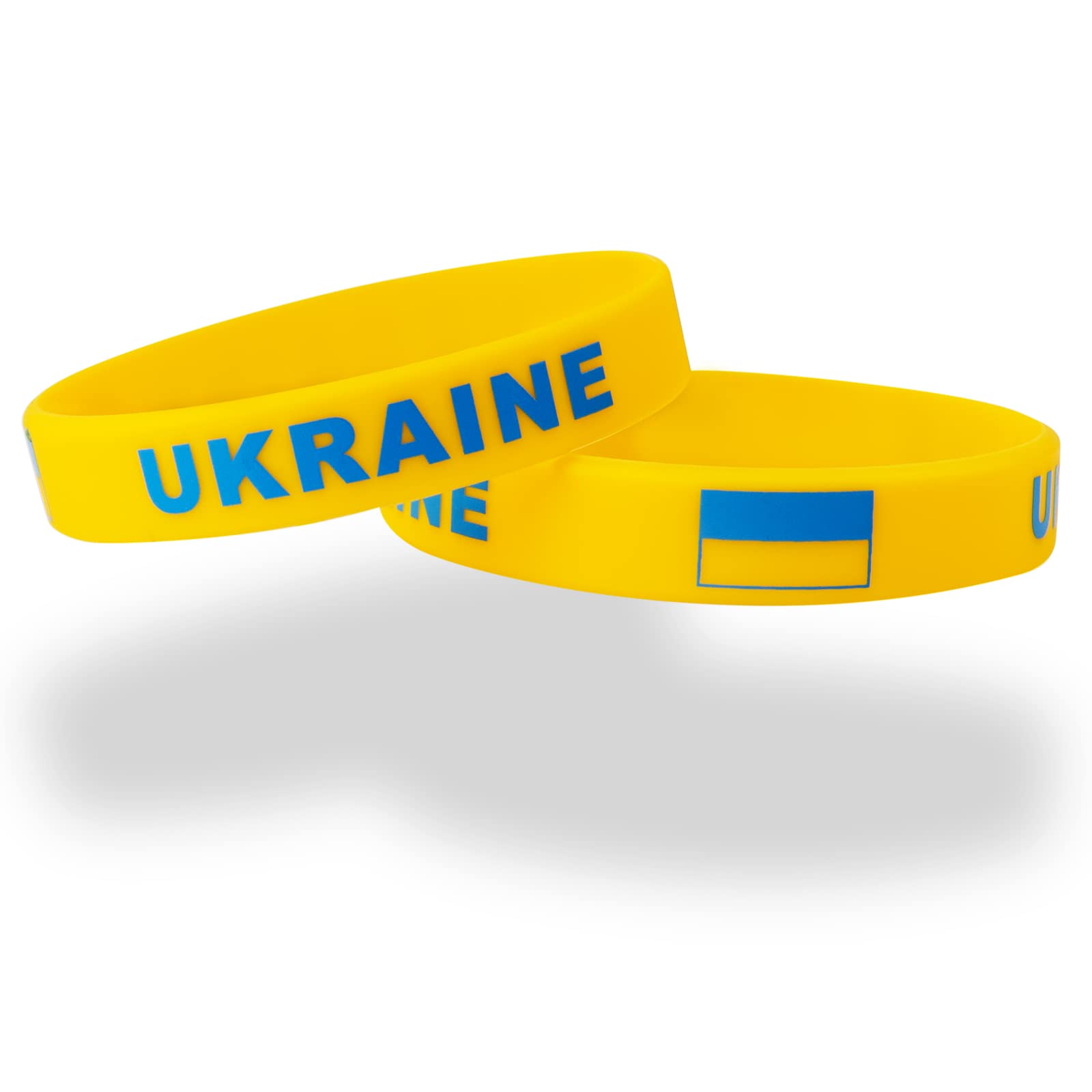 2pcs Ukraine Flag Bracelet Sil - Men'S Accessories Uk avaliação e preço