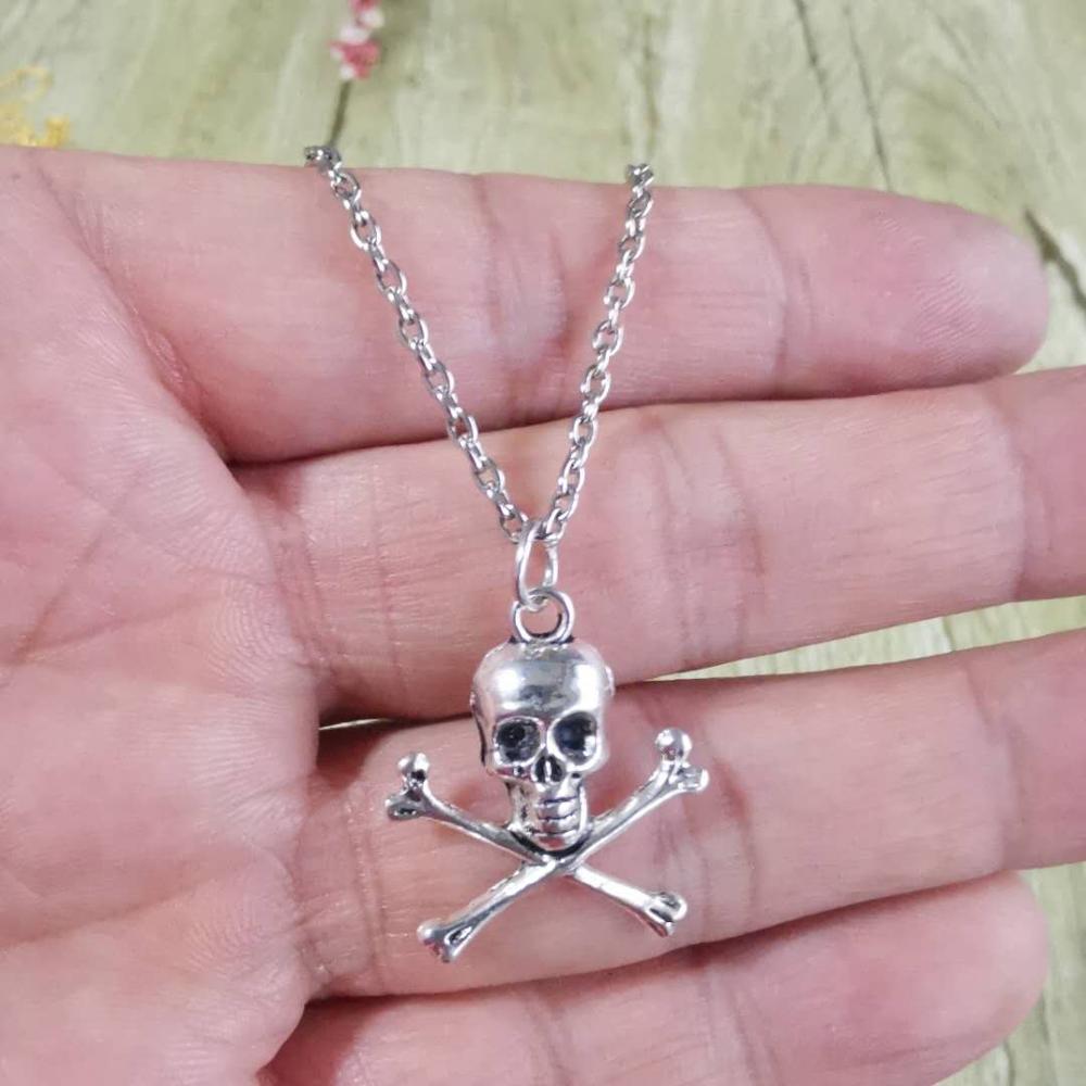 Skull Pendant Necklace for Wom - Men Accessories Aesthetic avaliação e preço