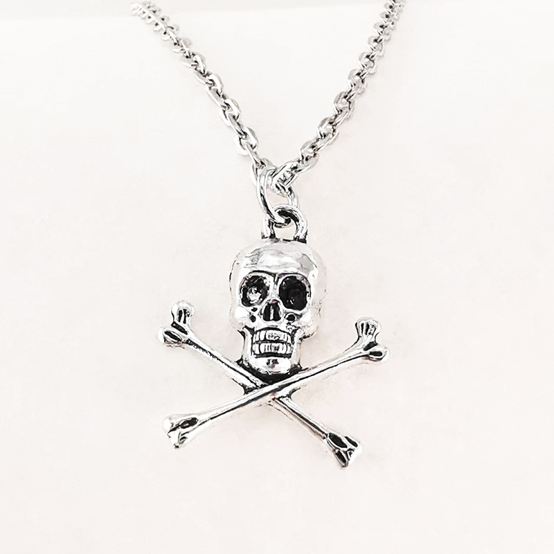 Skull Pendant Necklace for Wom - Men Accessories Aesthetic avaliação e preço