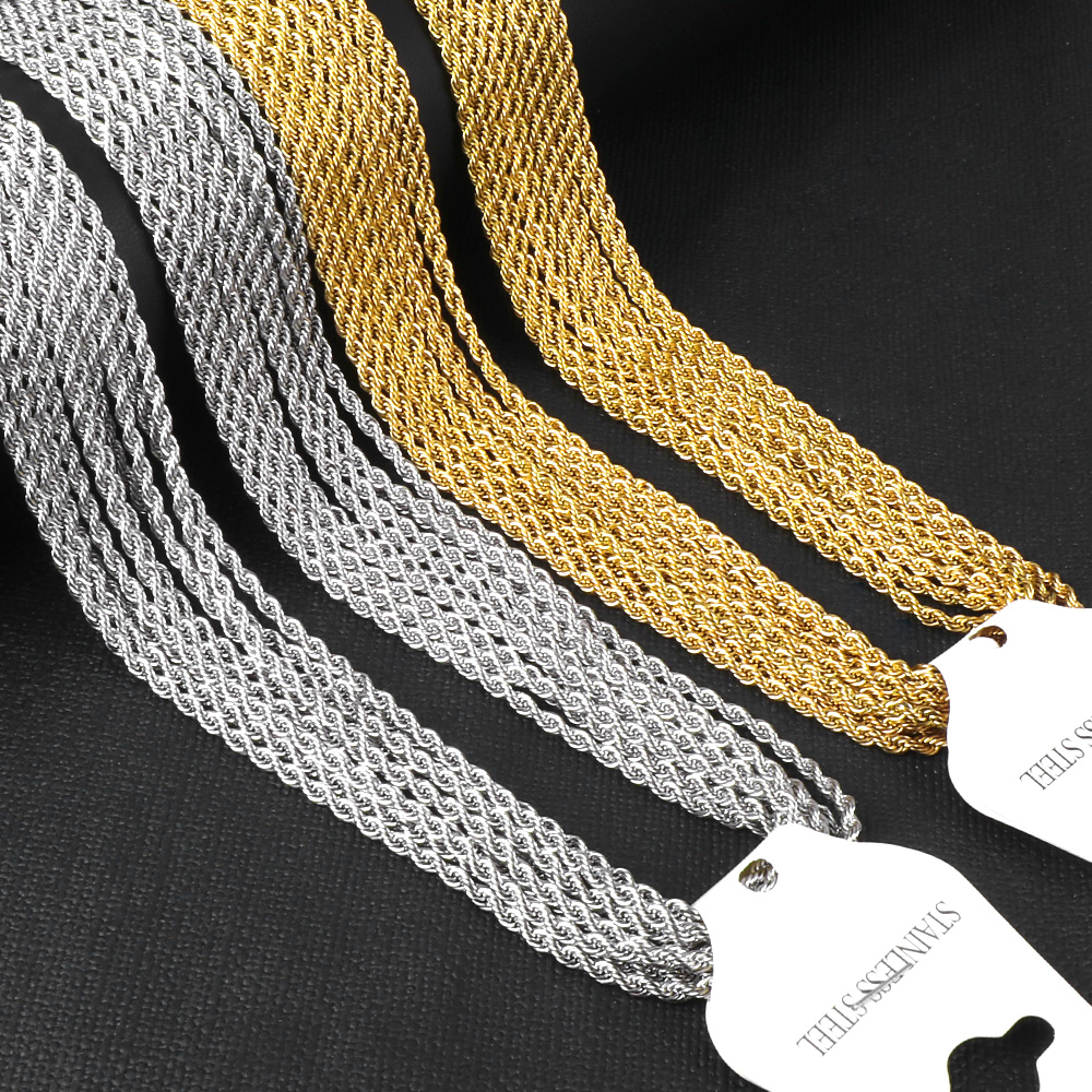 LUXUSTEEL Wholesale Twist Chai - Men Accessories Singapore avaliação e preço