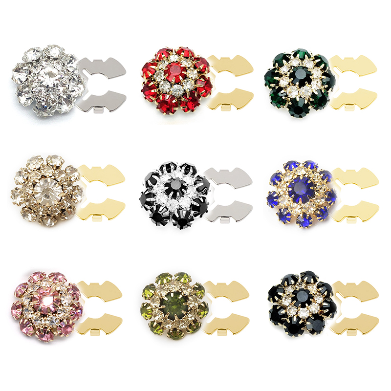 1PC Shirt Button Box Rhineston - Cufflink Box Set avaliação e preço