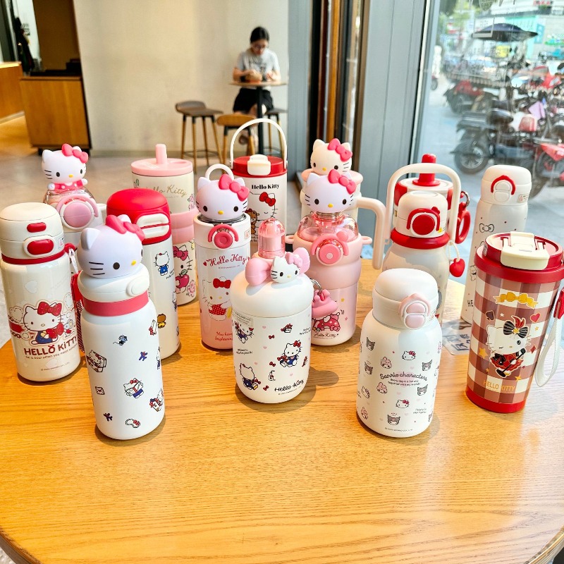 Kawaii Sanrio Hello Kitty High - Flask Stainless Steel avaliação e preço