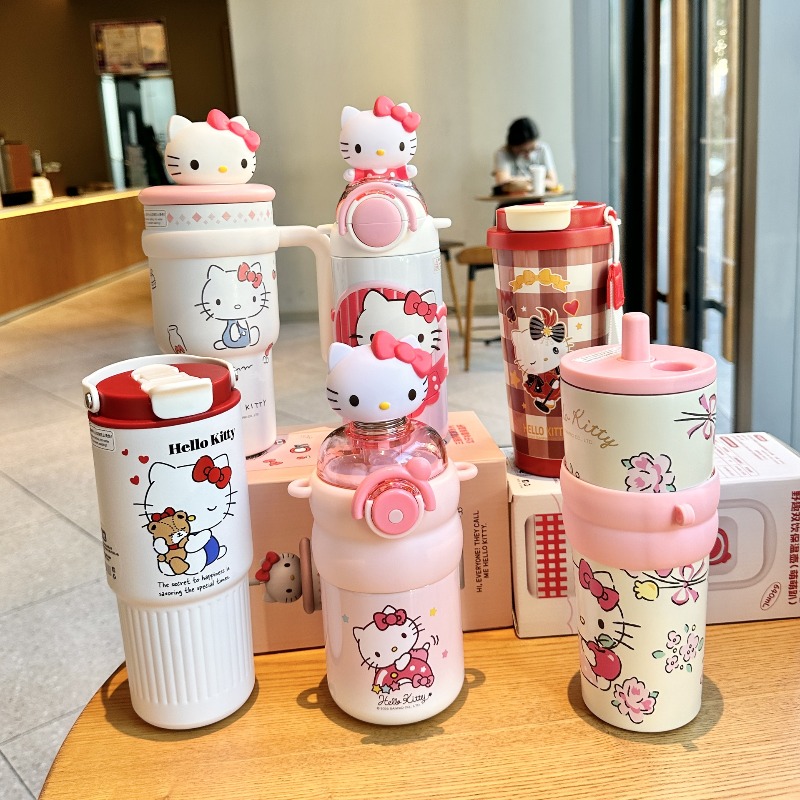 Kawaii Sanrio Hello Kitty High - Flask Stainless Steel avaliação e preço