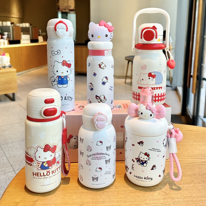 Kawaii Sanrio Hello Kitty High - Flask Stainless Steel avaliação e preço
