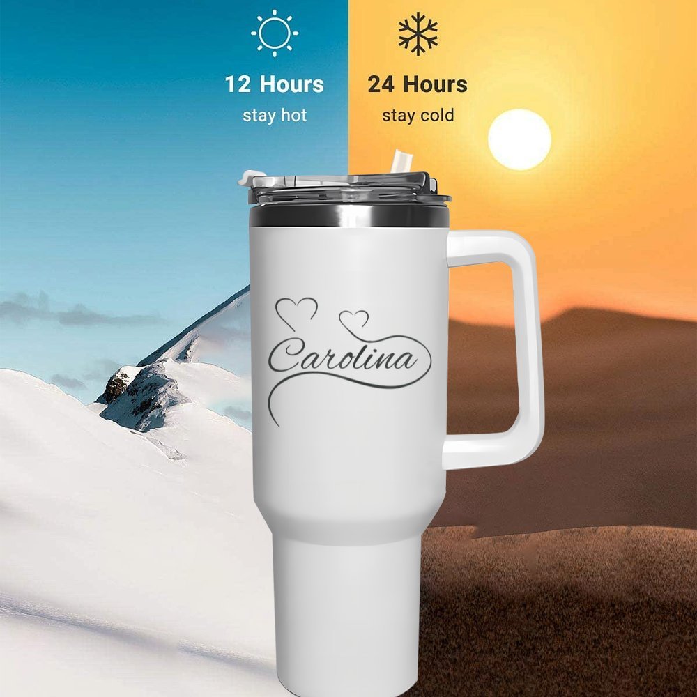 Personalized Name or Text 40oz - Flask Stainless Steel avaliação e preço