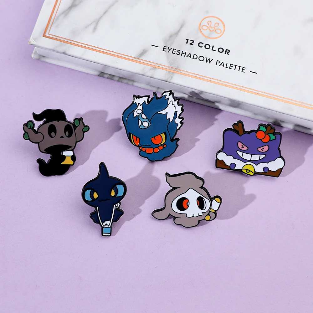 6 Pcs Creative Cartoon Elf Bro - Lapel Pin Enamel avaliação e preço