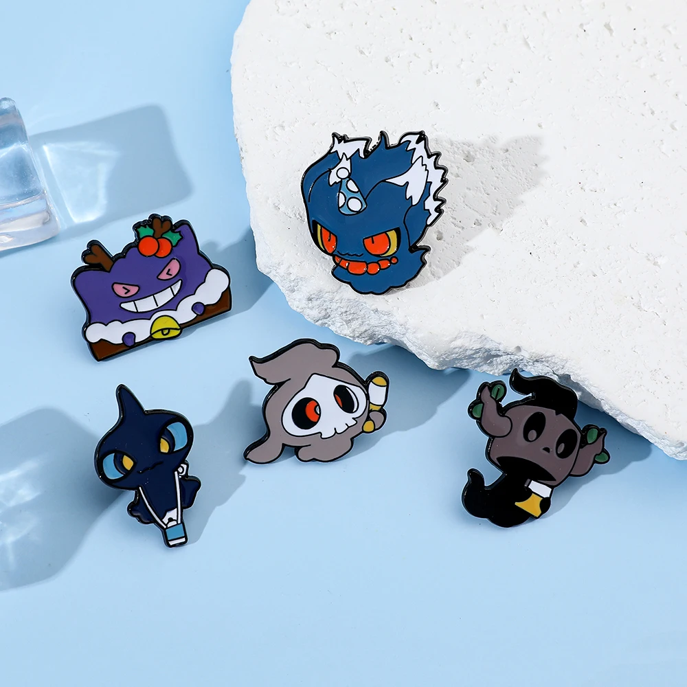 6 Pcs Creative Cartoon Elf Bro - Lapel Pin Enamel avaliação e preço