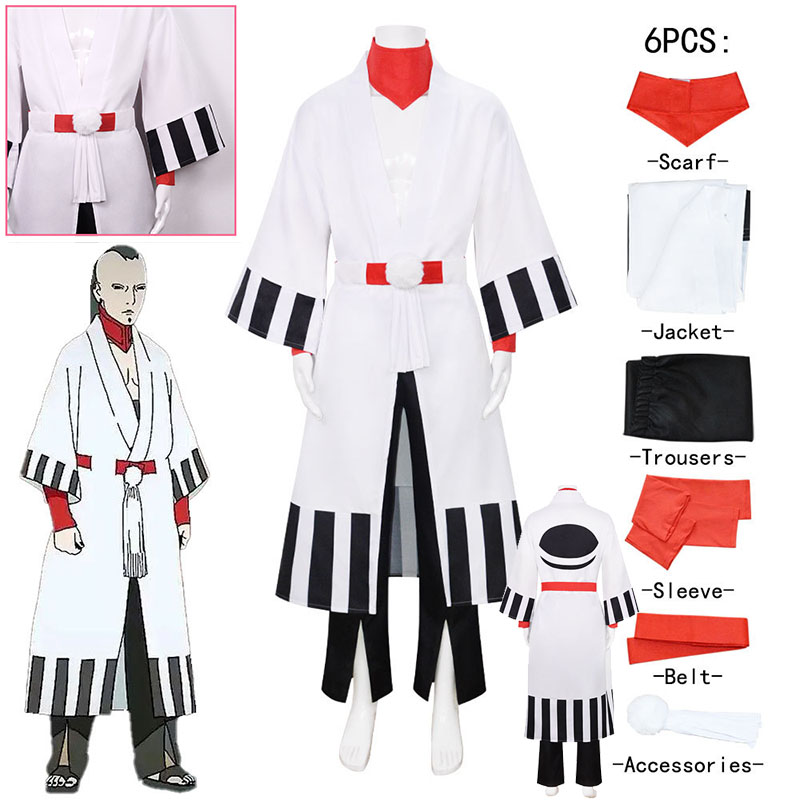 WHH Anime Boorter Cosplay Cost - Men'S Kimono Accessories avaliação e preço