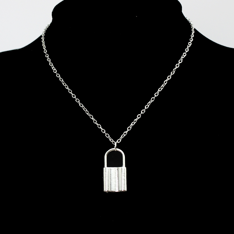 Padlock Pendants Chain Chokers - Men Accessories Aesthetic avaliação e preço