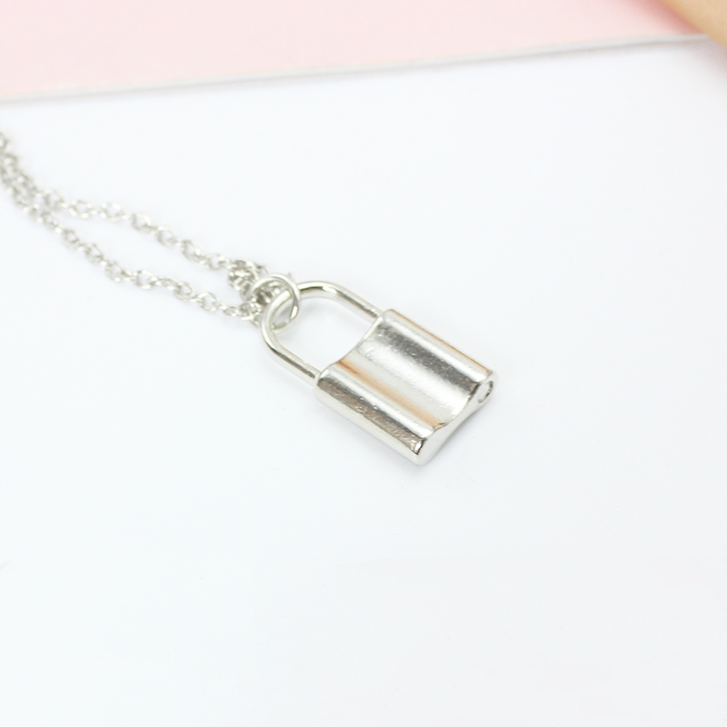 Padlock Pendants Chain Chokers - Men Accessories Aesthetic avaliação e preço