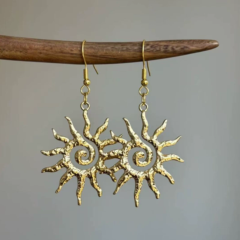 Fashion Punk Rock Vintage Gold - Men Accessories Aesthetic avaliação e preço