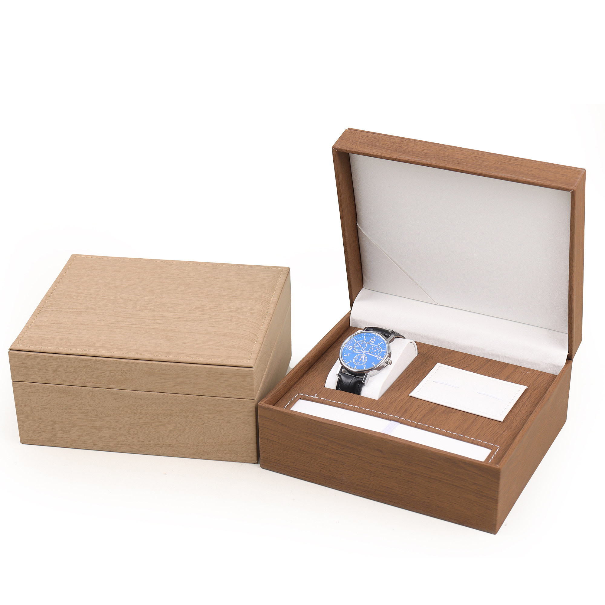 PU Leather Luxury Jewelry and  - Cufflink Box Set avaliação e preço