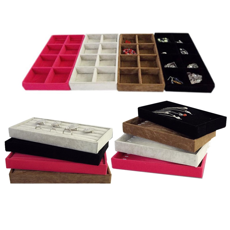 Velvet Jewelry Box Diamond Rin - Cufflink Box Set avaliação e preço
